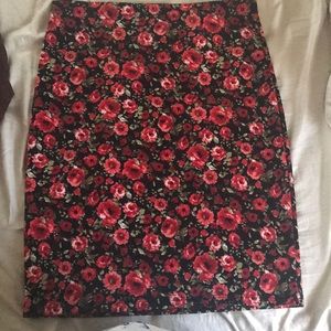 Floral skirt